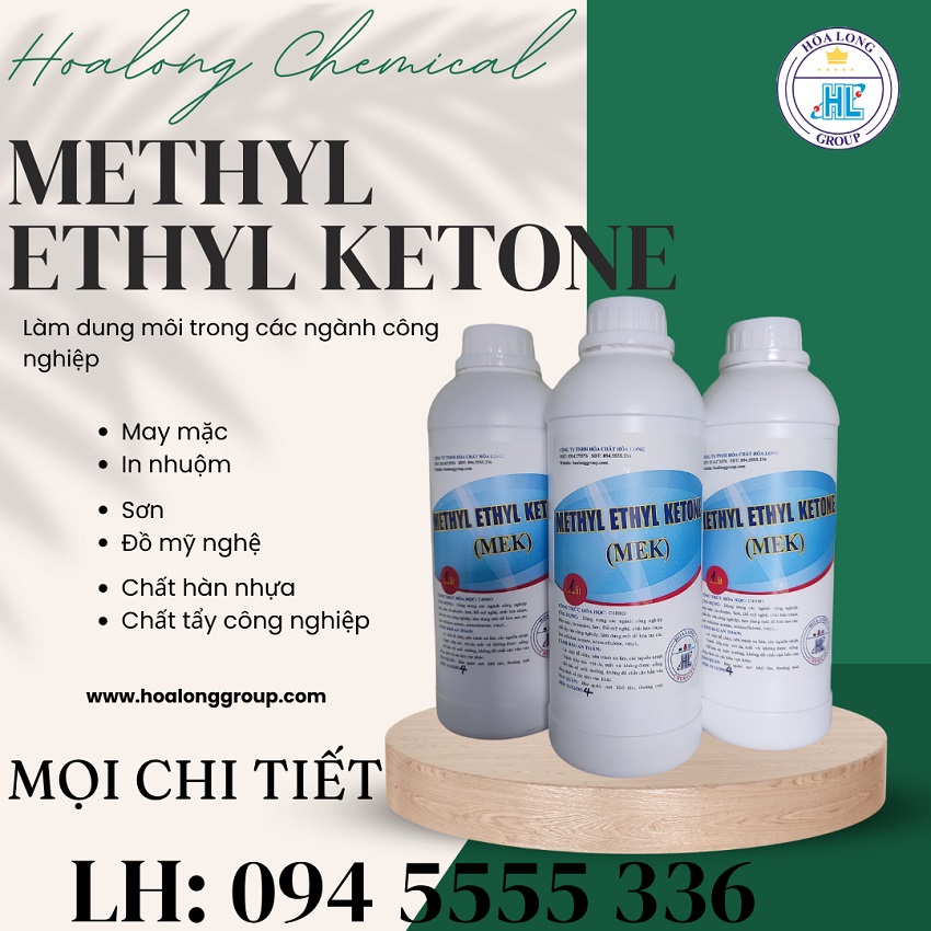 Methyl Ethyl Ketone (MEK) hóa chất dung môi công nghiệp